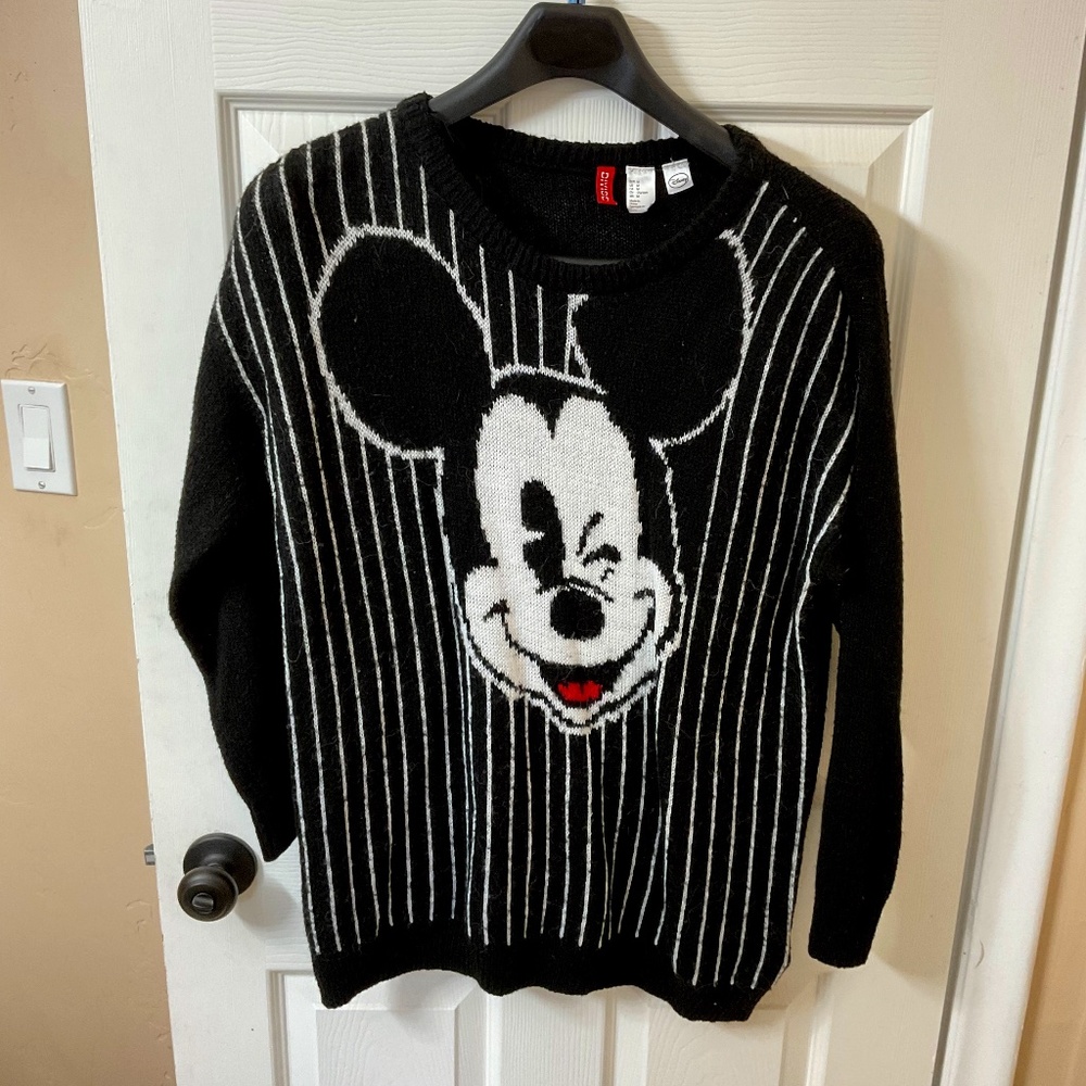 H&M Women’s woven Mickey sweater